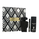 Paco Rabanne Phantom by Paco Rabanne 3.4 Oz Parfum Deodorant Gift Set for Men