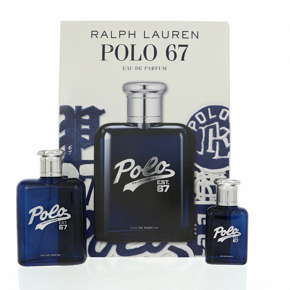 Polo 67 By Ralph Lauren Cologne 4.2 Oz Eau De Parfum Spray For Men - Gift Set
