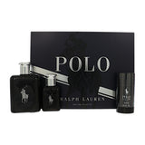 Polo Black by Ralph Lauren 4.2 Oz Eau De Toilette Gift Set for Men