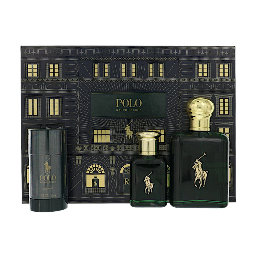 Polo Green by Ralph Lauren 4.2 Oz Eau De Toilette Gift Set for Men