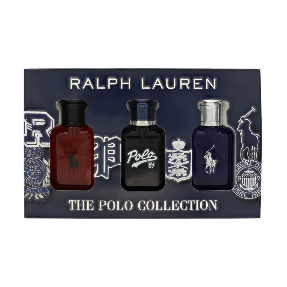 World Of Polo Discovery Set By Ralph Lauren Cologne 1.36 Oz Polo Blue Eau De Toilette Spray For Men - Gift Set