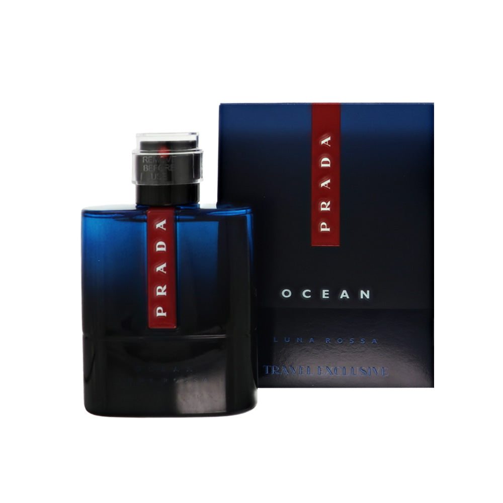 Luna Rossa Ocean by Prada 3.3 Oz Eau De Toilette Spray Gift Set for Men