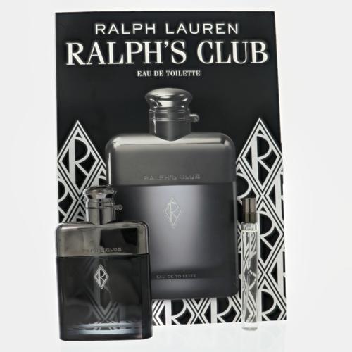Ralph'S Club By Ralph Lauren Cologne 3.4 Oz Eau De Toilette Spray For Men - Gift Set