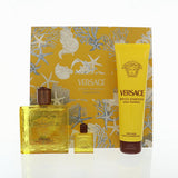 Versace Eros Energy 3Pcset 3.4 Oz Eau De Parfum Spray / 5.0 S.Gel / 10Ml for Men