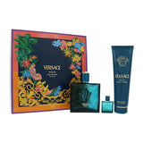 Versace Eros by Versace 3.4 Oz Parfum Shower Gel Gift Set for Men