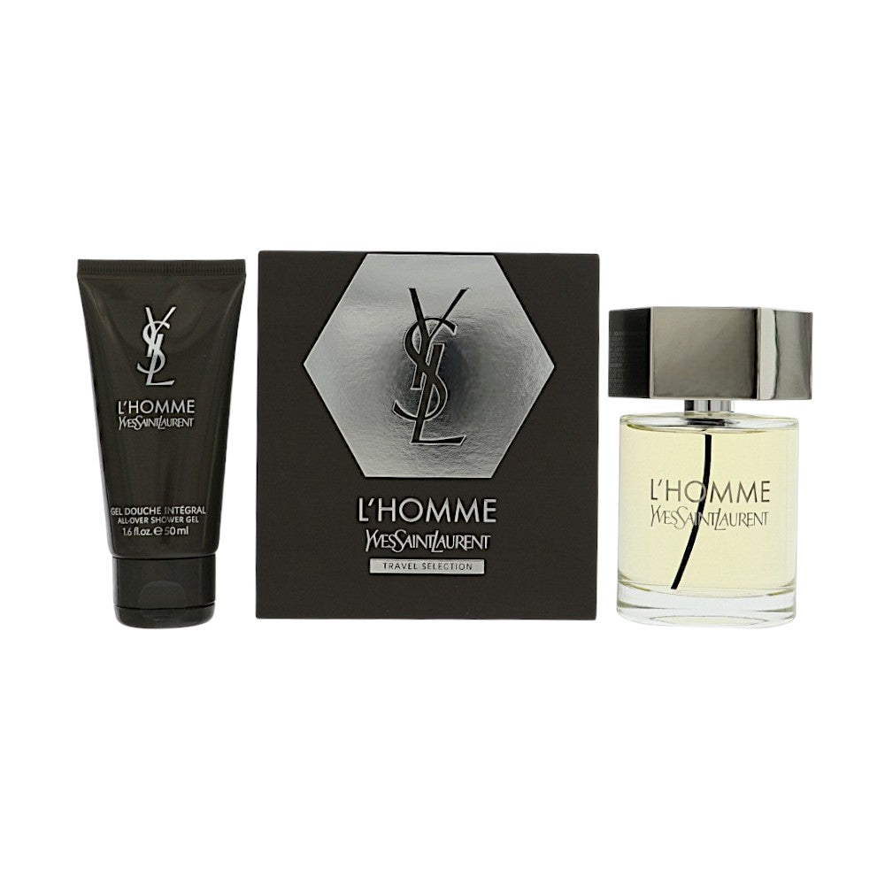 L'homme by Yves Saint Laurent 3.3 Oz Eau De Toilette Gift Set for Men