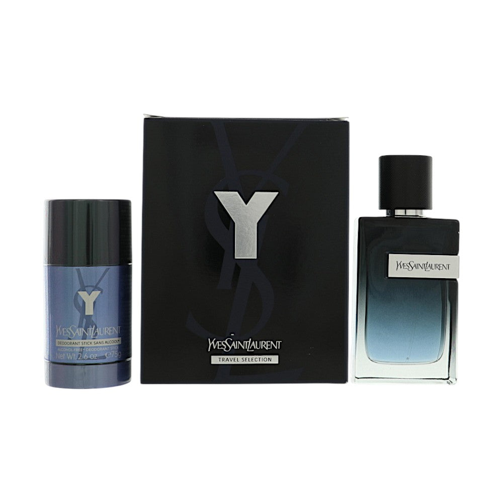 Y by Yves Saint Laurent 3.3 Oz Eau De Parfum Gift Set for Men