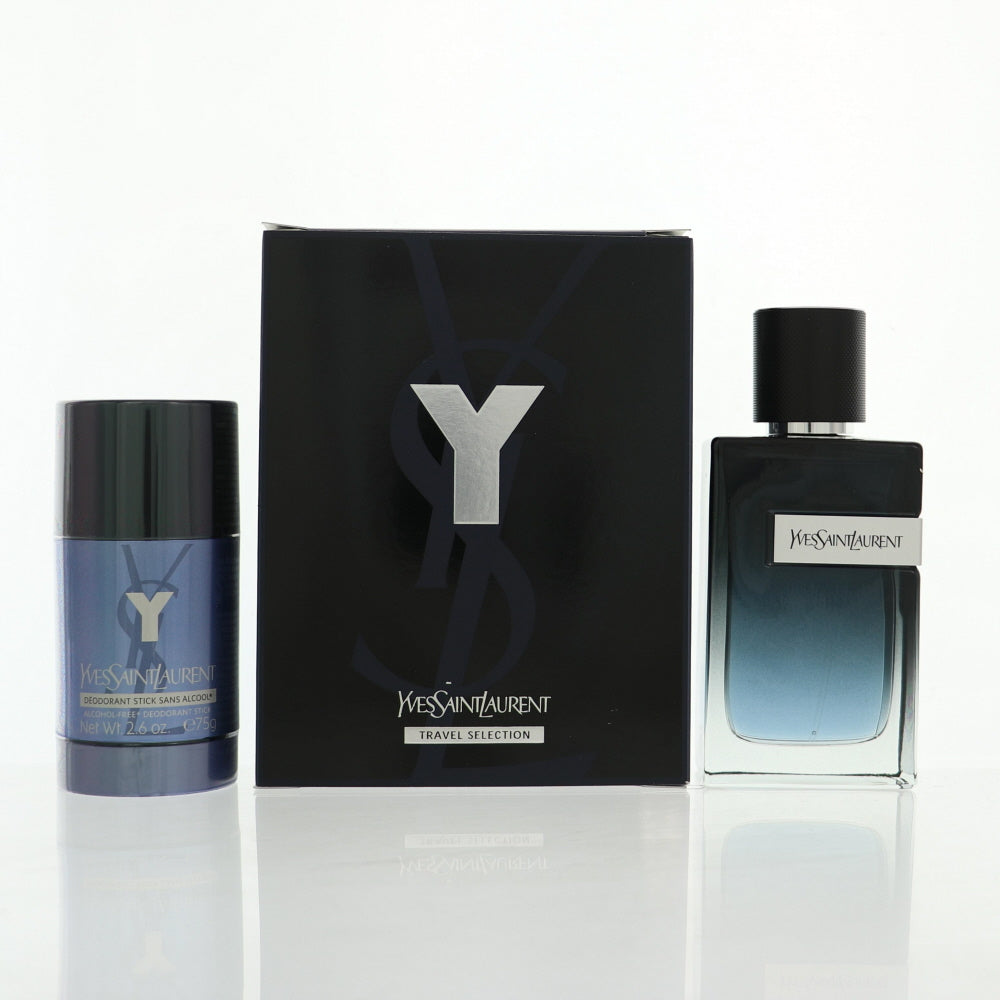 Y By Yves Saint Laurent Cologne 2 Piece Gift Set - 3.3 Oz Eau De Parfum Spray, 2.6 Oz Deodorant Stick For Men - Gift Set
