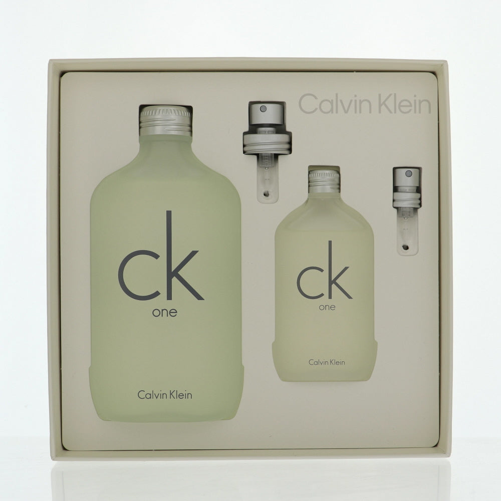 Ck One By Calvin Klein Fragrance 2 Piece Gift Set - 6.7 Oz Eau De Toilette Spray, 1.6 Oz Eau De Toilette Spray For Unisex - Gift Set