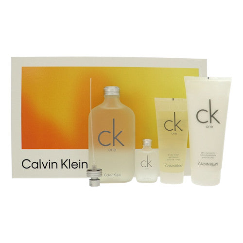 CK One by Calvin Klein 4pcs Gift Set for Unisex