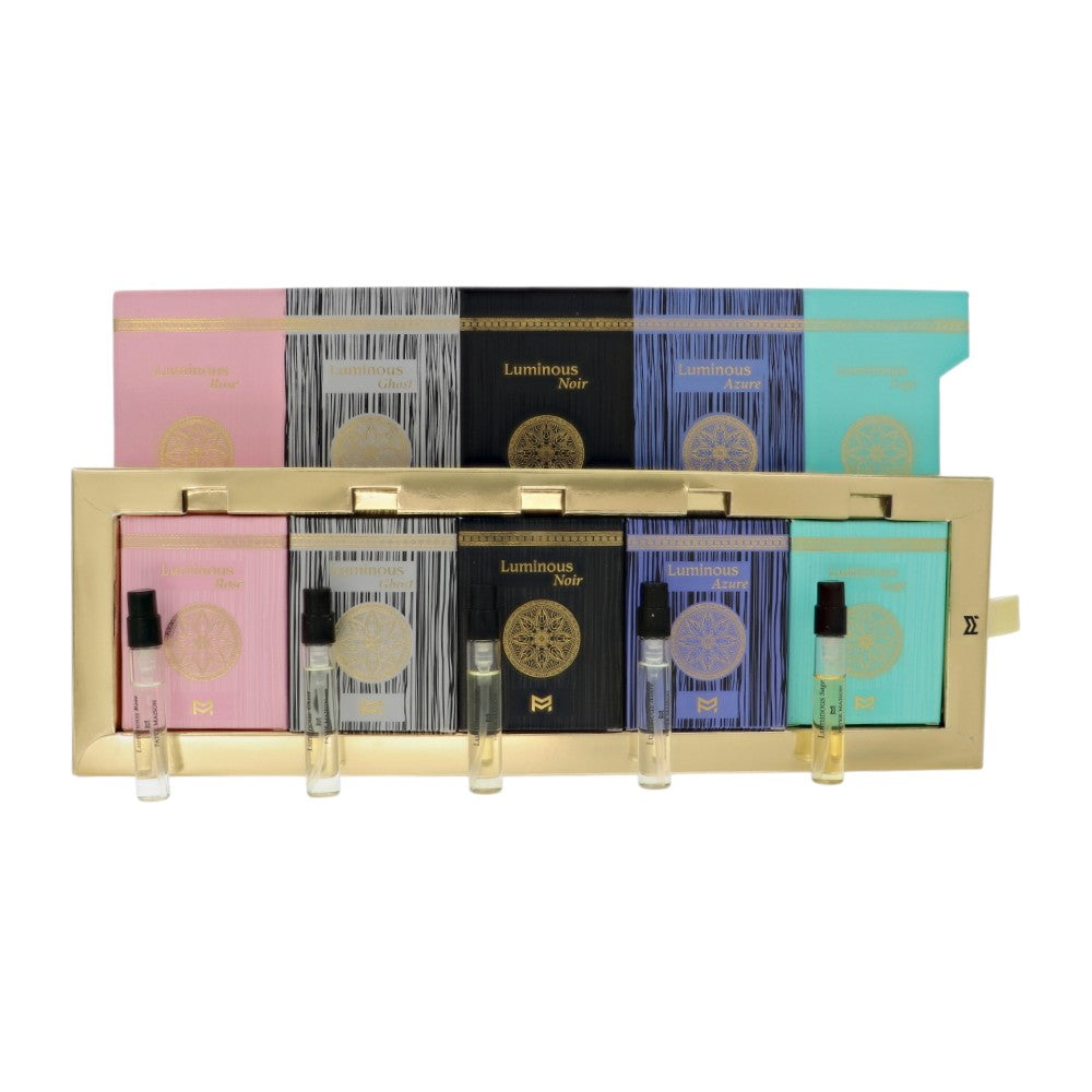 Luminous Luxury Boxed Discovery Set by Patek Maison 0.1 Oz Eau De Parfum Gift Set for Unisex