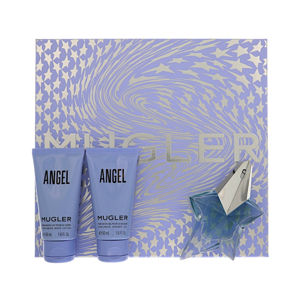 Angel by Thierry Mugler 0.8 Oz Eau De Parfum Gift Set for Women