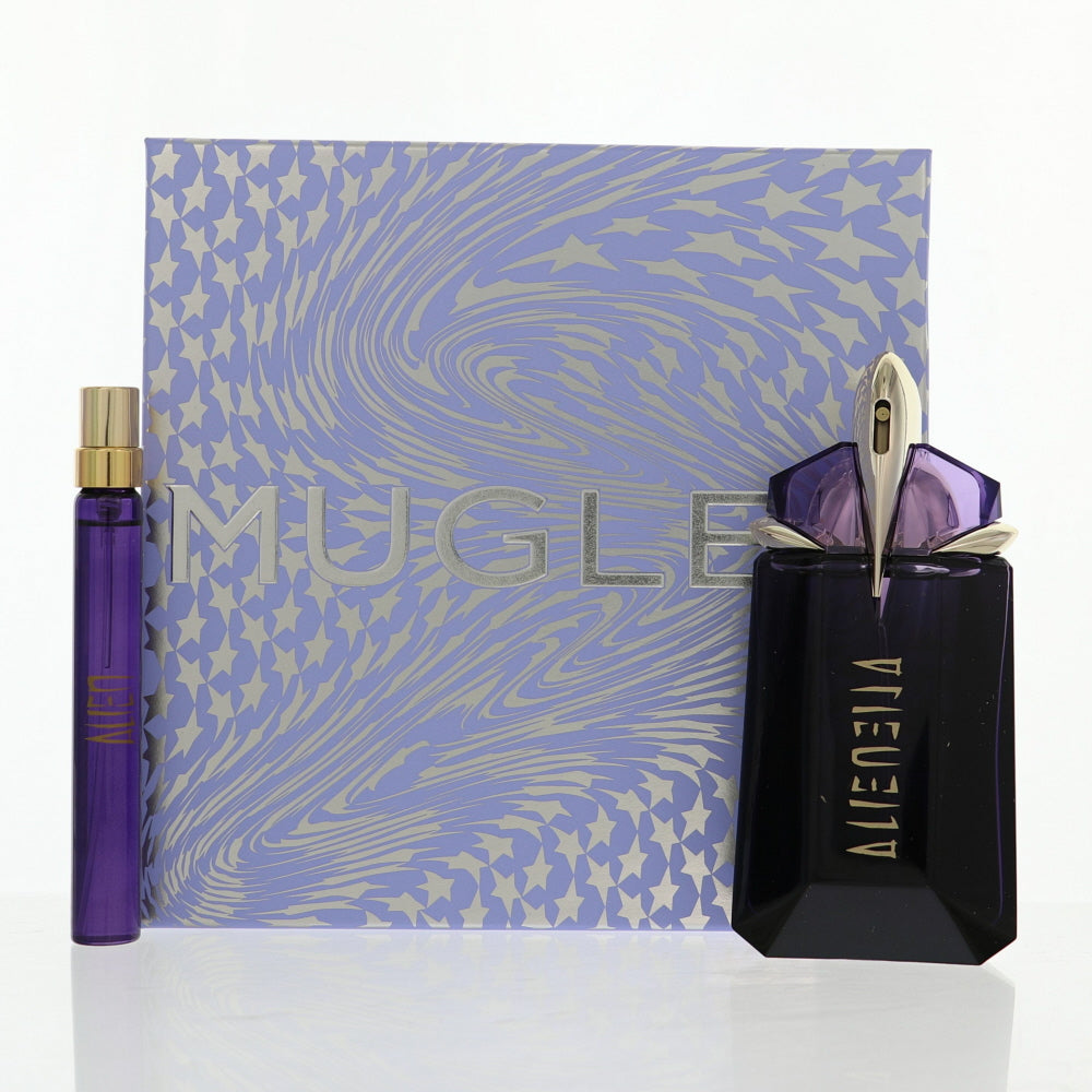 Angel Alien By Thierry Mugler Perfume 2 Piece Gift Set - 2.0 Oz Eau De Parfum Spray, 0.33 Oz Eau De Parfum Spray For Women - Gift Set