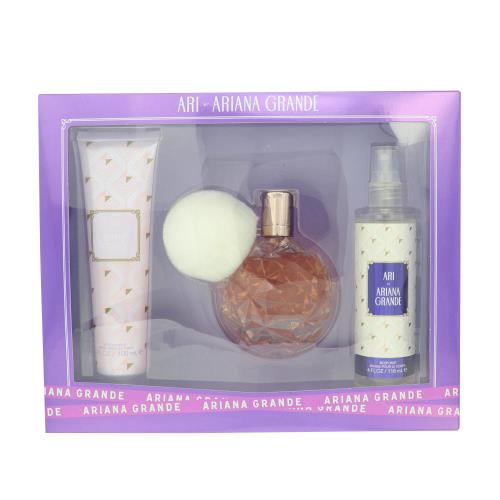 Ari By Ariana Grande Perfume 3 Piece Gift Set - 3.4 Oz Eau De Parfum Spray For Women - Gift Set