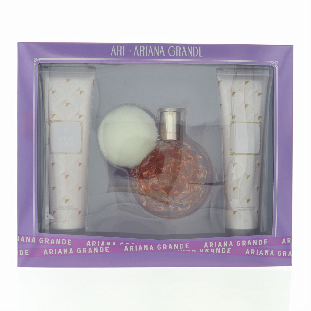 Ari By Ariana Grande Perfume 3 Piece Gift Set - 3.4 Oz Eau De Parfum Spray For Women - Gift Set