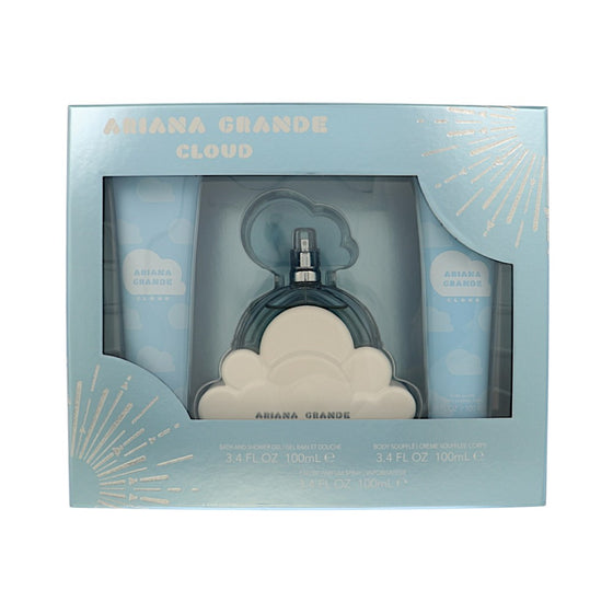 Cloud by Ariana Grande 3.4 Oz Eau De Parfum Shower Gel Gift Set for Women