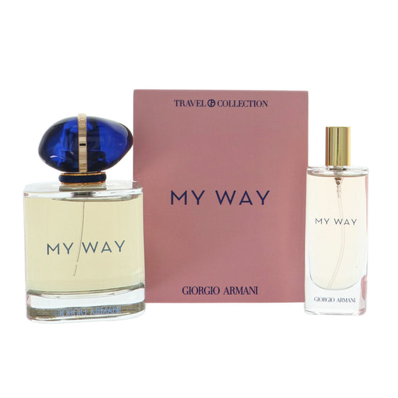 Armani My Way by Giorgio Armani 3.0 Oz Eau De Parfum Spray Gift Set for Women