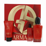 Armani Si Passione By Giorgio Armani 3 Piece Gift Set - 3.4 Oz Eau De Parfum Spray, 0.5 Oz Eau De Parfum Spray, 1.7 Oz Body Lotion For Women In Gift Set
