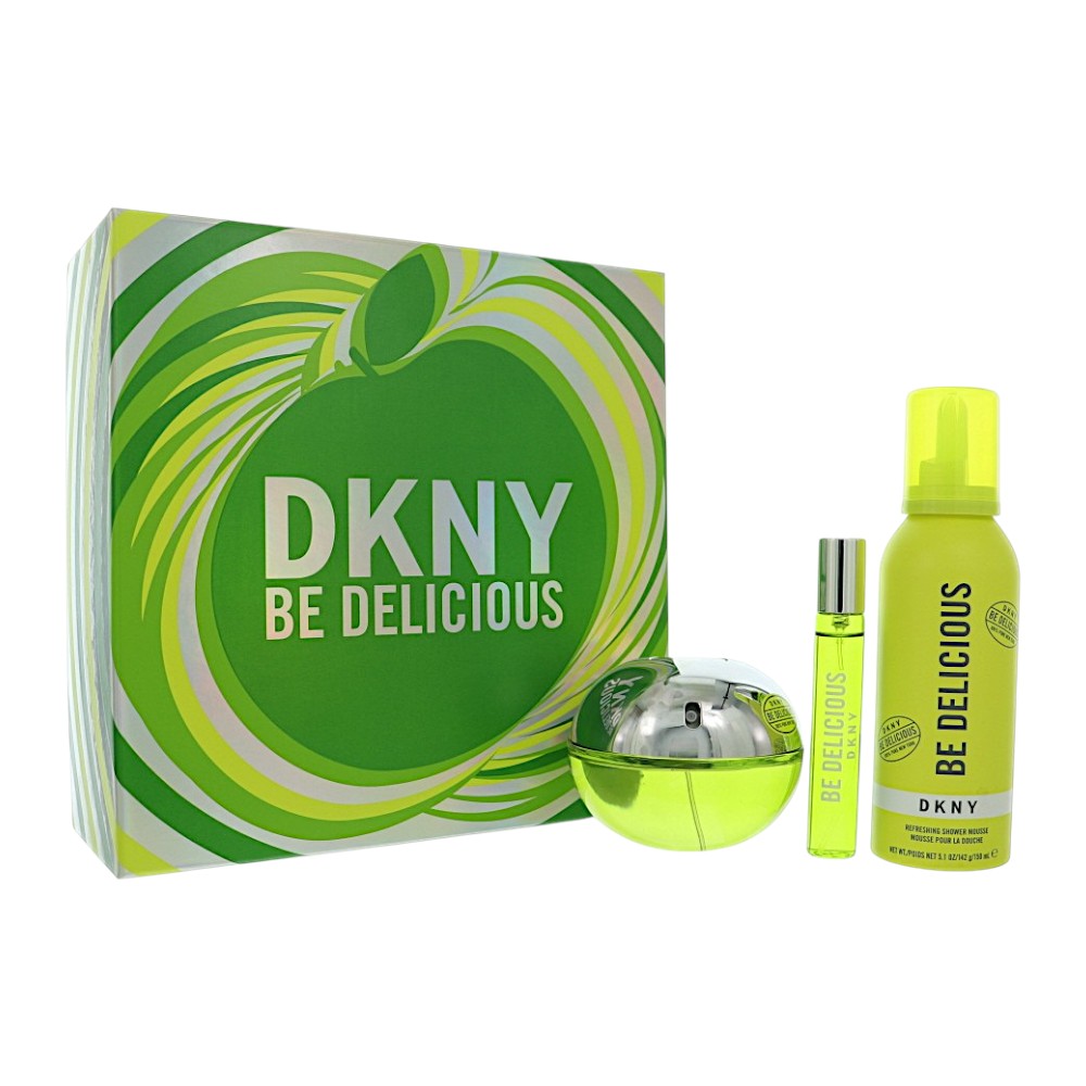 Be Delicious by Dkny 3.4 Oz Eau De Parfum Spray Gift Set for Women