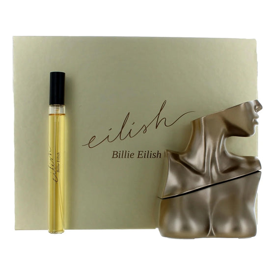 Eilish By Billie Eilish Perfume 2 Piece Gift Set - 3.4 Oz Eau De Parfum Spray, 0.33 Oz Eau De Parfum Spray For Women - Gift Set