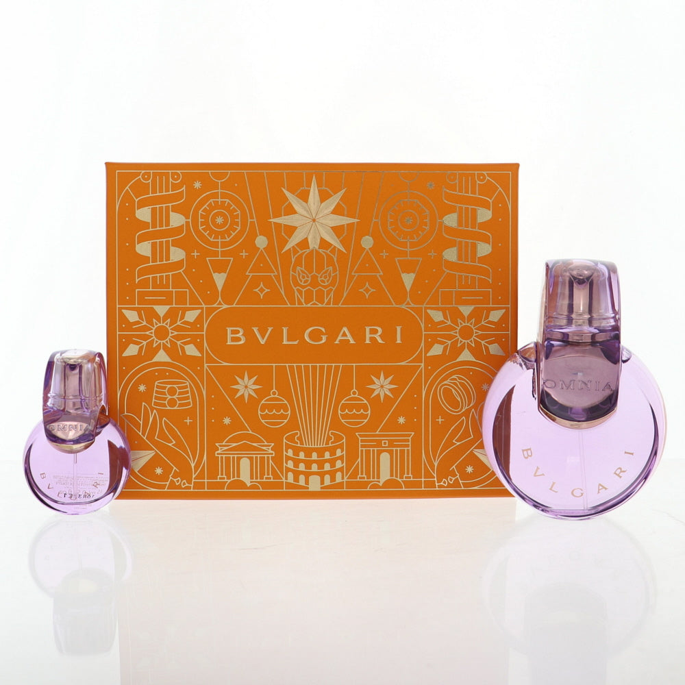 Bvlgari Omnia Amethyste By Bvlgari 2 Piece Gift Set - 3.4 Oz Eau De Toilette Spray, 0.5 Oz Eau De Toilette Spray For Women In Gift Set