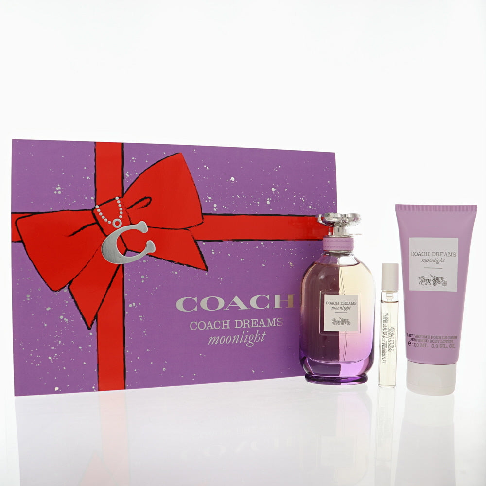 Coach Dreams Moonlight by Coach 3 Oz Eau De Parfum Gift Set for Women