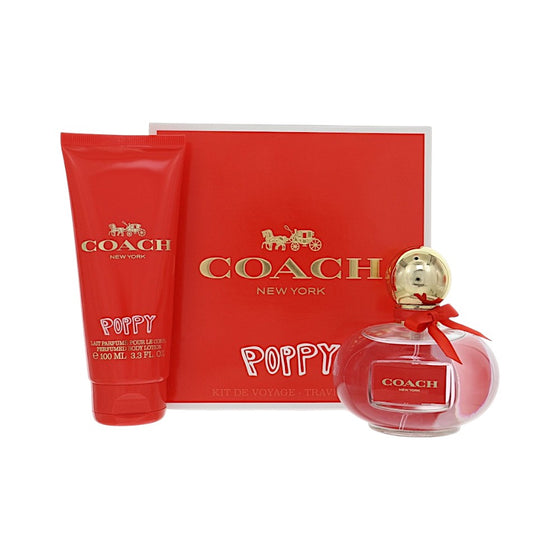 Poppy by Coach 3.3 Oz Eau De Parfum Spray Gift Set for Women