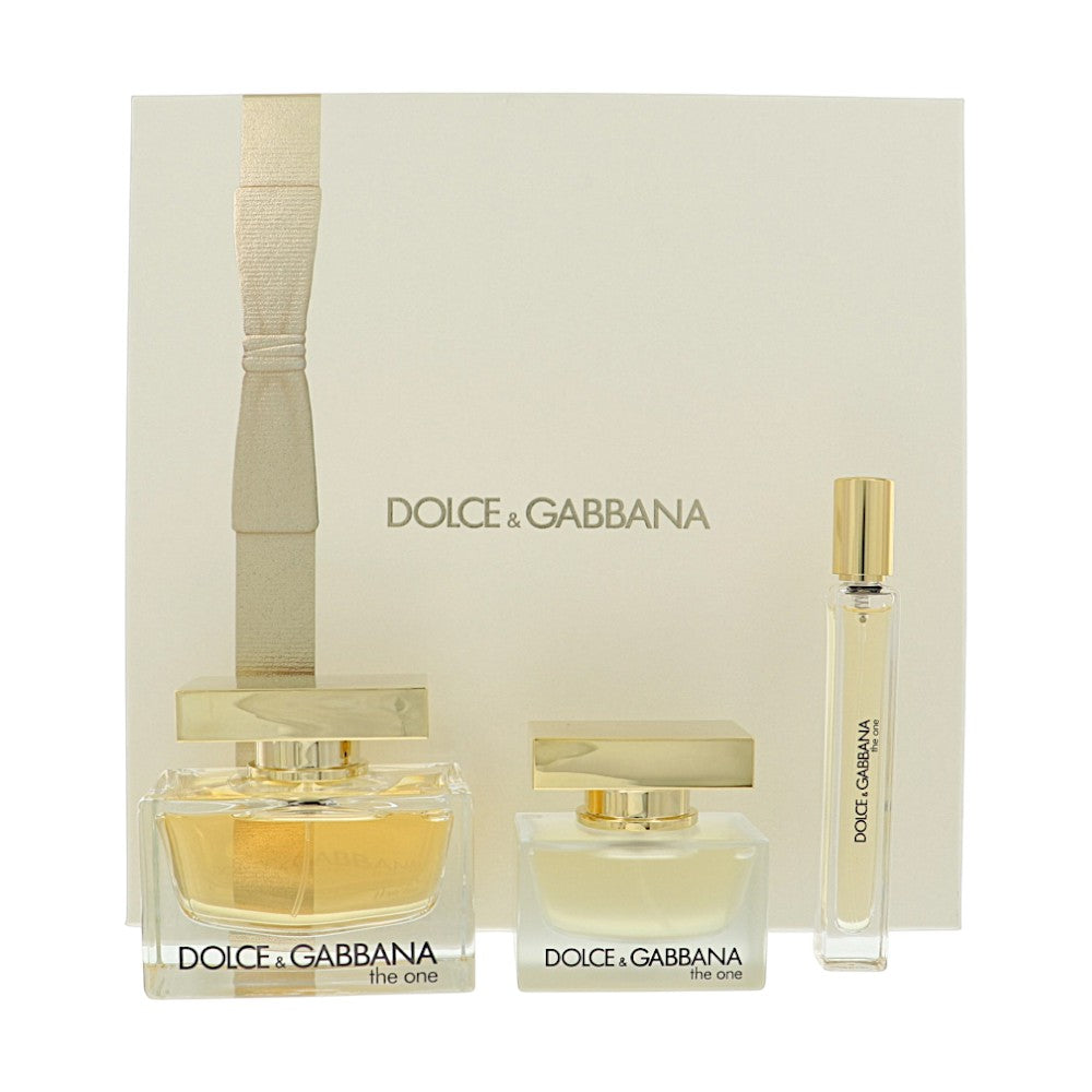 The One by Dolce & Gabbana 2.5 Oz Eau De Parfum Spray Gift Set for Women