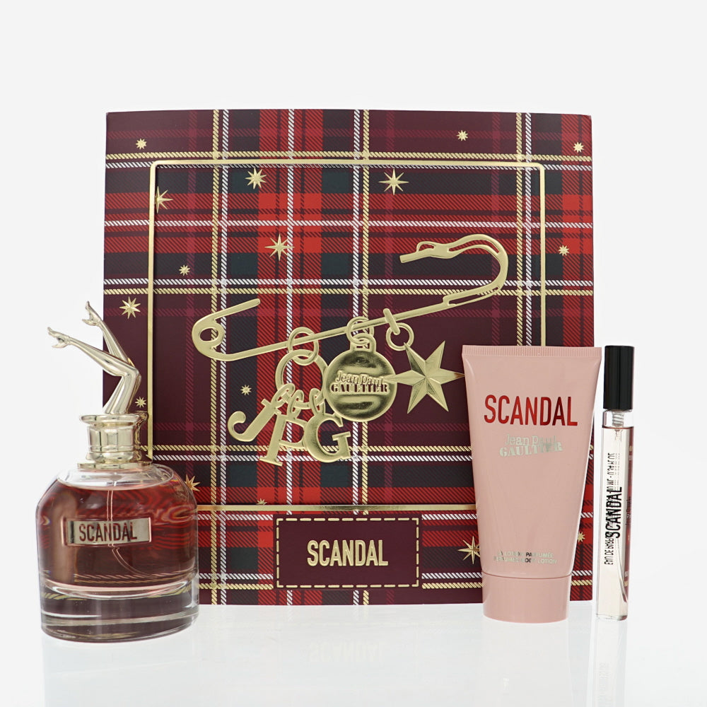 Scandal by Jean Paul Gaultier 2.7 Oz Eau De Parfum Spray Gift Set for Women