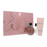 Jimmy Choo by Jimmy Choo 3.3 Oz Eau De Parfum Body Lotion Gift Set for Women