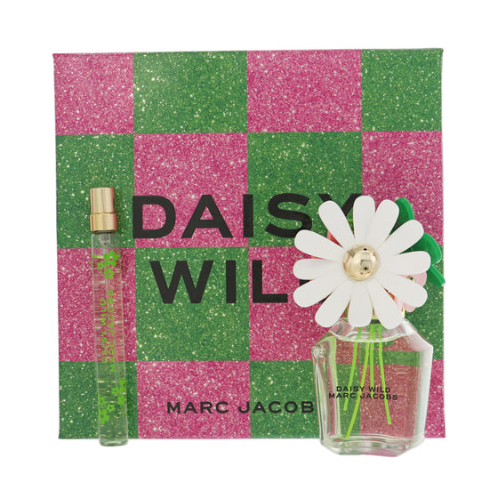 Daisy Wild By Marc Jacobs 2 Piece Gift Set - 1.6 Oz Eau De Parfum Spray, 0.33 Oz Eau De Parfum Spray For Women In Gift Set
