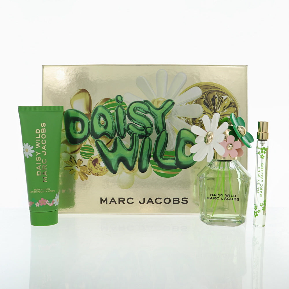 Daisy Wild by Marc Jacobs 3.3 Oz Eau De Parfum Gift Set for Women
