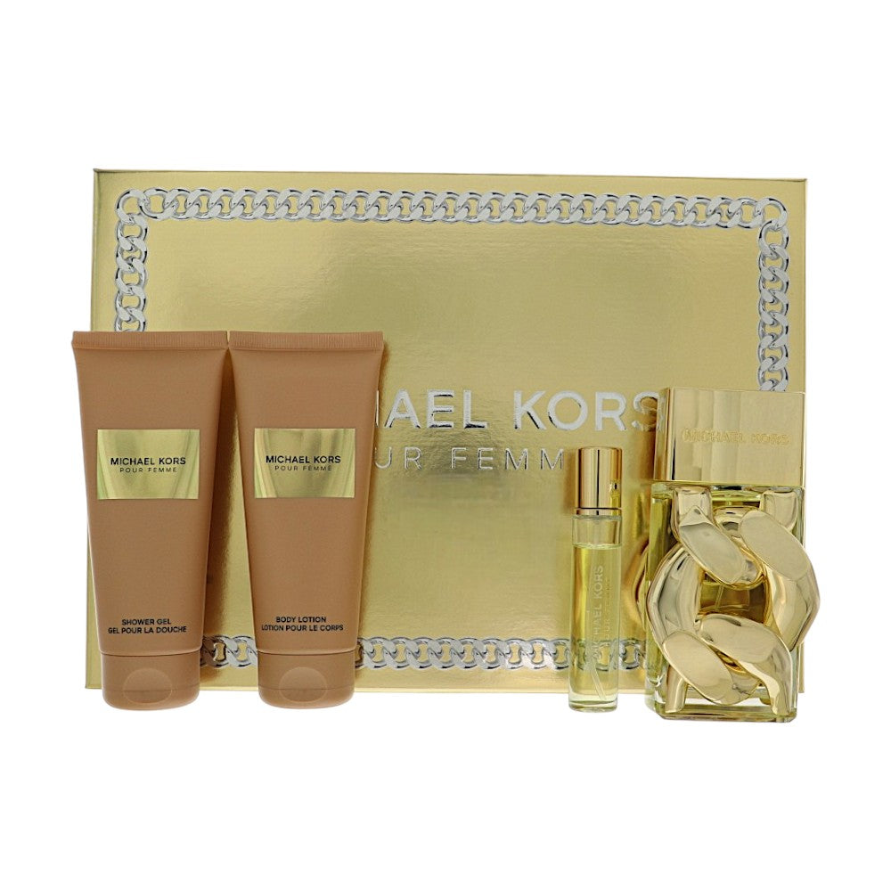 Michael Kors Pour Femme by Michael Kors 3.4 Oz Eau De Parfum Gift Set for Women