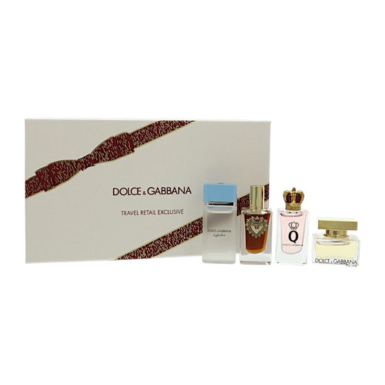 Dolce & Gabbana Variety Mini Set by Dolce & Gabbana 0.17 Oz Eau De Toilette Splash Gift Set for Women