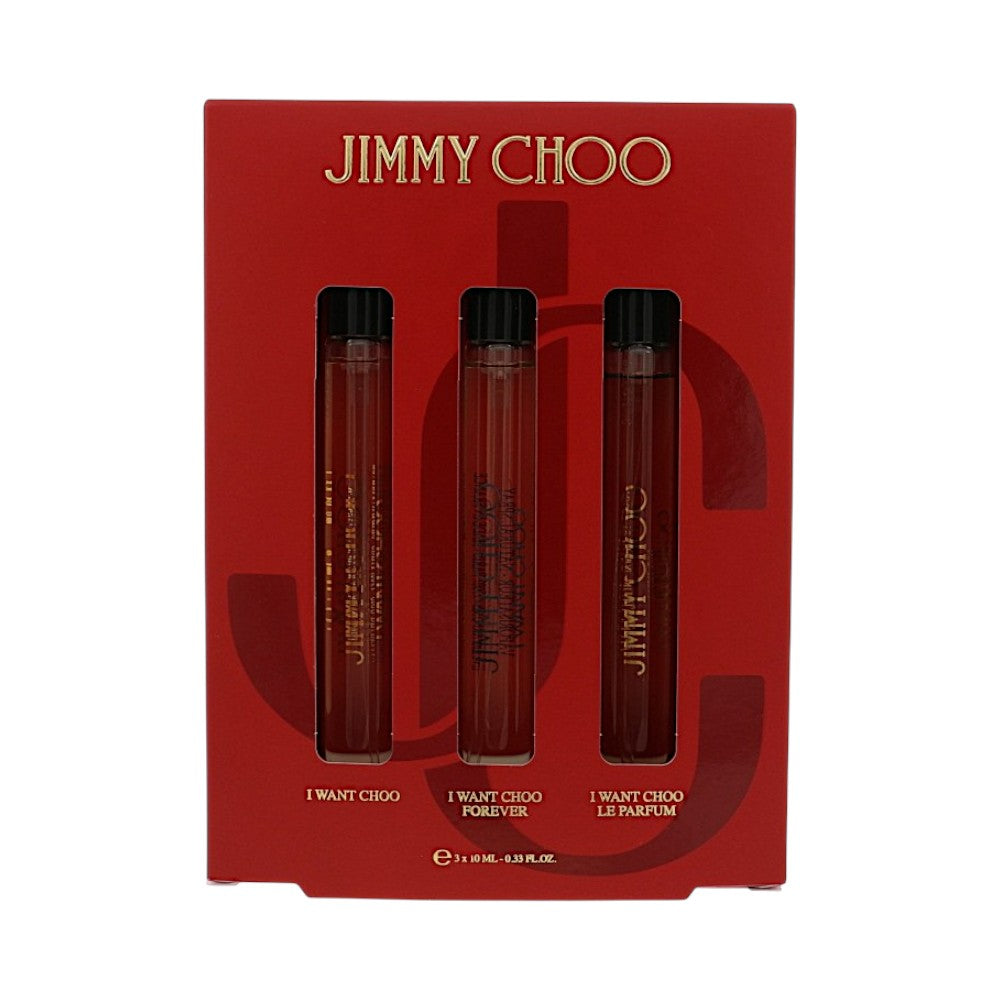 I Want Choo by Jimmy Choo 0.33 Oz Parfum Gift Set for Women