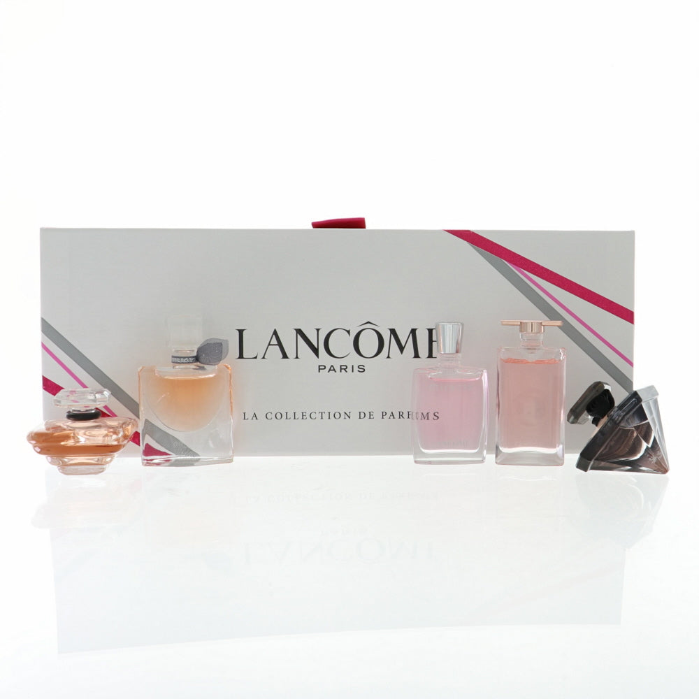 Lancome Variety Set By Lancome Perfume 5 Piece Gift Set - 0.25 Oz Tresor Edp Splash , 0.135 Oz La Vie Est Belle Edp Splash, 0.16 Oz Miracle Edp Splash, 0.16 Oz Idole Edp Splash, 0.16 Oz La Nuit Tresor Edp Splash For Women - Gift Set
