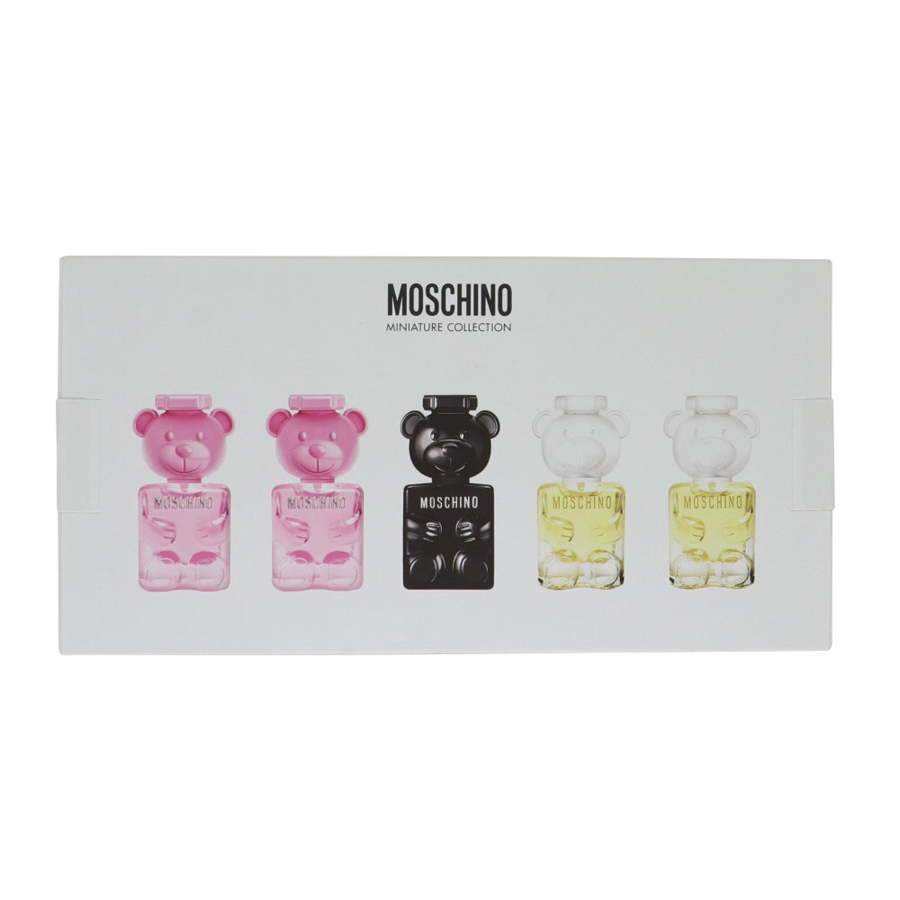 Moschino Mini'S 5Pcset (Toy 2 5Ml X 2 / Toy Boy 5Ml / Toy 2 Bubble Gum 5Ml X 2) By Moschino For Unisex