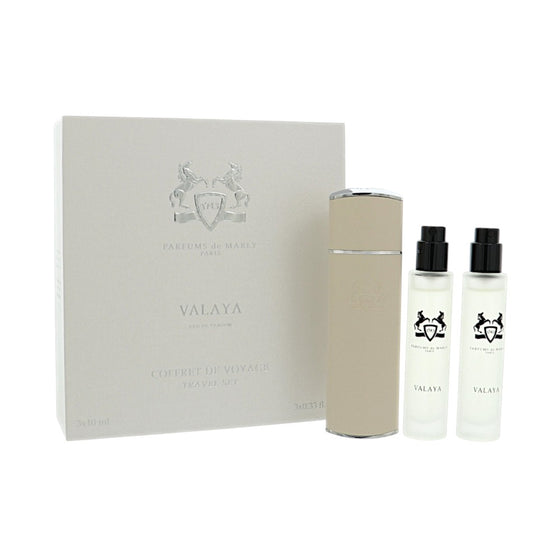 Valaya Travel Set by Parfums De Marly 0.33 Oz Eau De Parfum Spray Gift Set for Women