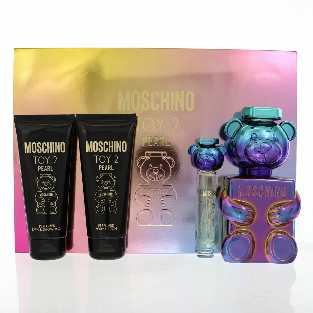 Toy 2 Pearl by Moschino 3.4 Oz Eau De Parfum Gift Set for Women
