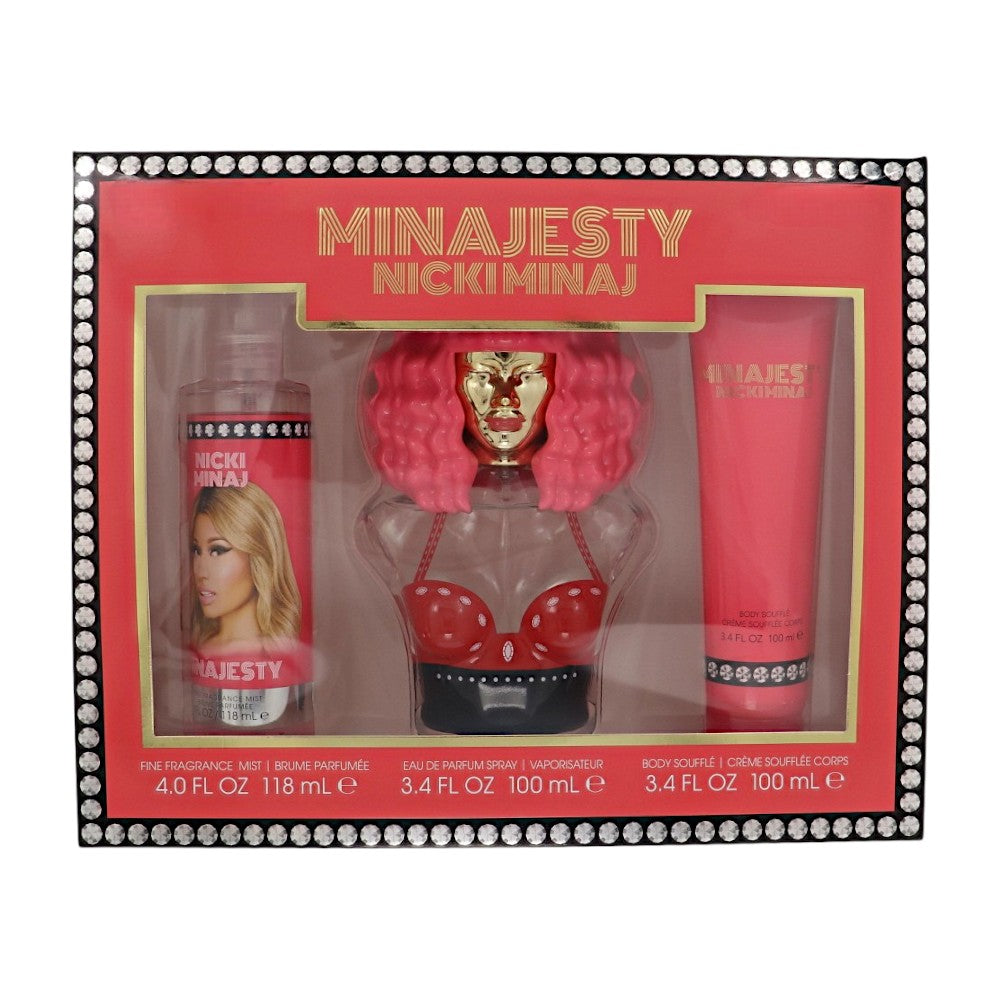 Minajesty by Nicki Minaj 3.4 Oz Eau De Parfum Gift Set for Women