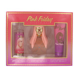 Pink Friday Bm 4.0, Bs by Nicki Minaj 3.4 Oz Eau De Parfum Spray for Women 3 Pc Set
