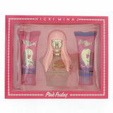 Nicki Minaj Pink Friday by Nicki Minaj 3.4 Oz Eau De Parfum Body Lotion Gift Set for Women