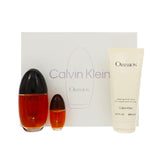 Obsession by Calvin Klein 3.4 Oz Eau De Parfum Gift Set for Women
