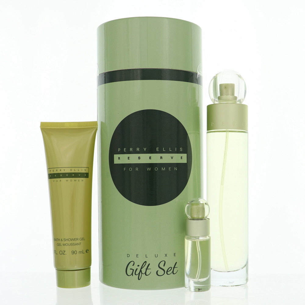 Reserve by Perry Ellis 3.4 Oz Eau De Parfum Gift Set for Women