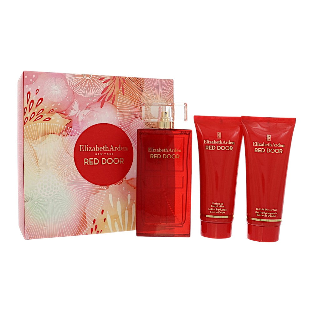 Red Door by Elizabeth Arden 3.3 Oz Eau De Toilette Gift Set for Women