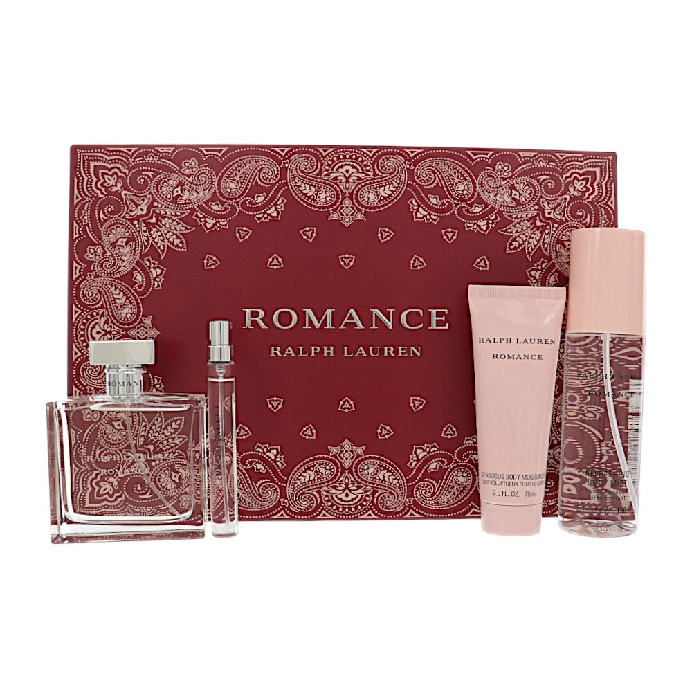 Romance by Ralph Lauren 3.4 Oz Eau De Parfum Gift Set for Women