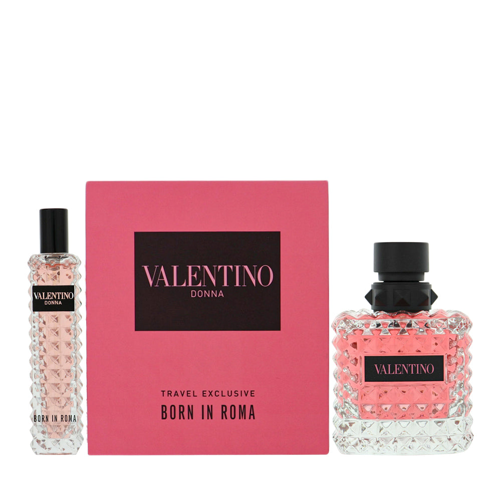 Valentino Born In Roma by Valentino 3.4 Oz Eau De Parfum Gift Set for Women