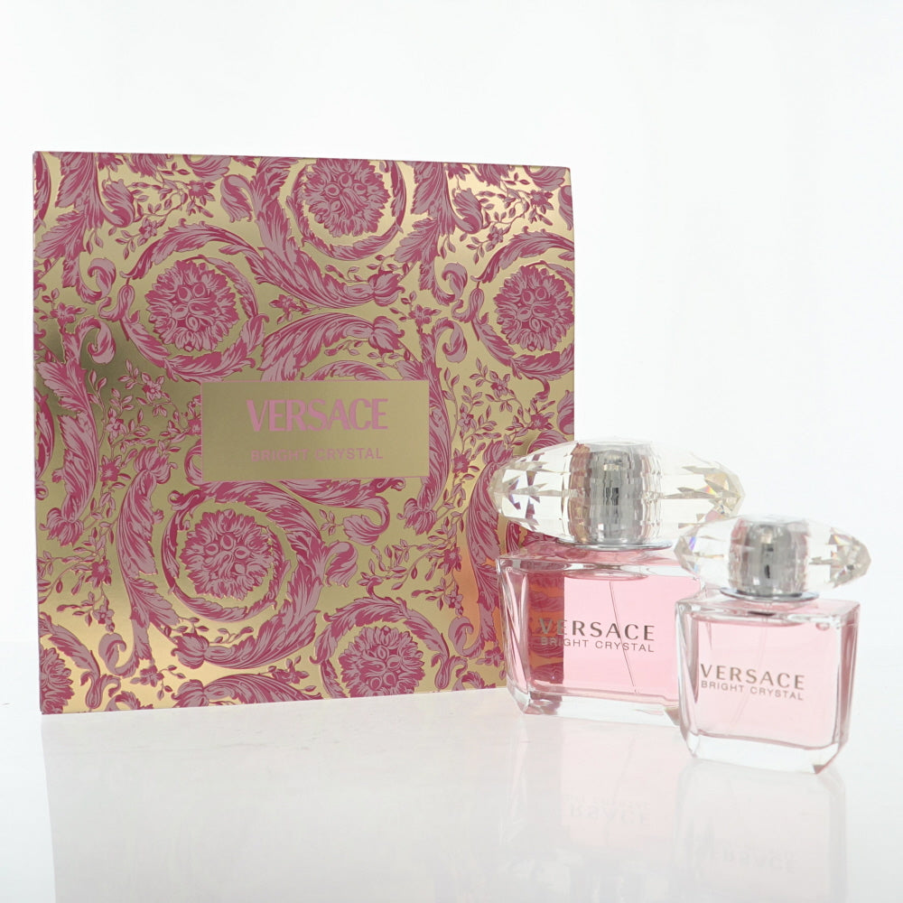 Bright Crystal by Versace 3 Oz Eau De Toilette Gift Set for Women