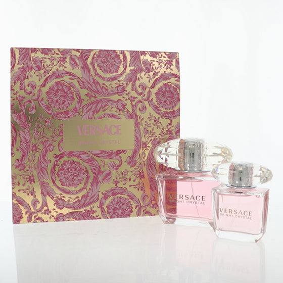 Bright Crystal by Versace 3 Oz Eau De Toilette Gift Set for Women
