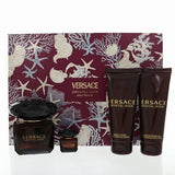 Crystal Noir By Versace Perfume 3 Oz Edp Spray For Women - Gift Set